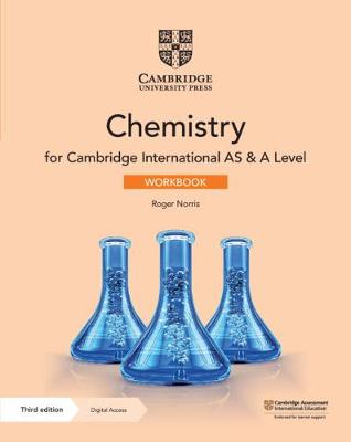 Book cover for Cambridge International AS & A Level Chemistry Workbook with Digital Access (2 Years)