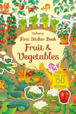 Cover of First Sticker Book Fruit and Vegetables