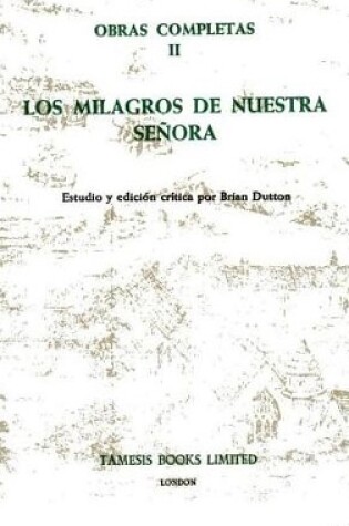 Cover of Los Milagros de Nuestra Senora (Obras Completas II)