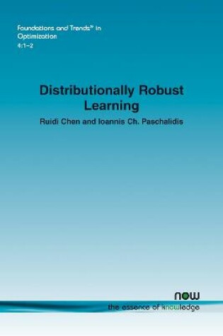 Cover of Distributionally Robust Learning