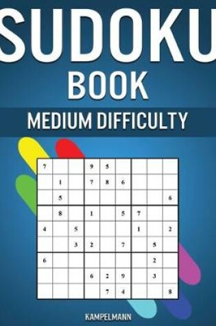 Cover of Sudoku Book Medium Difficulty