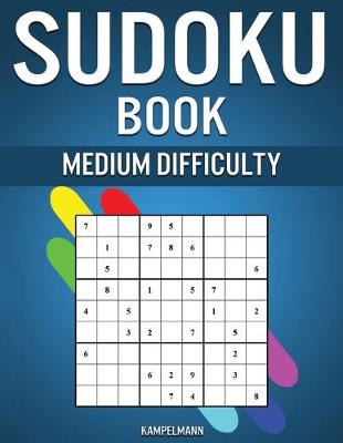 Book cover for Sudoku Book Medium Difficulty