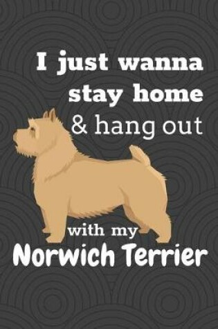 Cover of I just wanna stay home & hang out with my Norwich Terrier