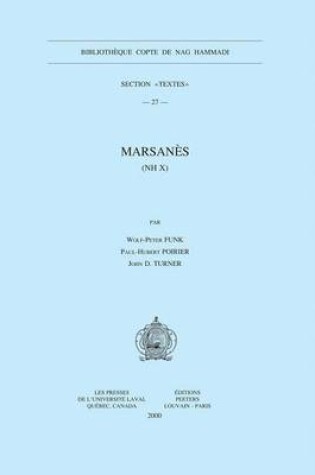 Cover of Marsanes (NH X)