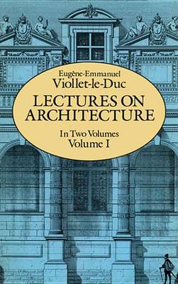 Book cover for Lectures on Architecture, Volume I