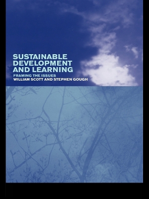 Book cover for Sustainable Development and Learning: framing the issues