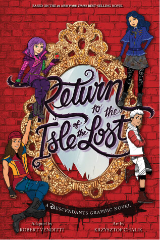 Cover of Return to the Isle of the Lost: The Graphic Novel