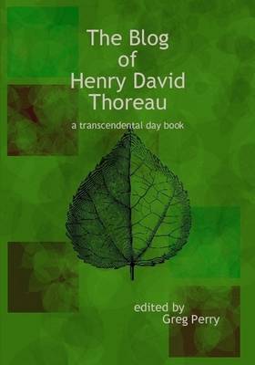 Book cover for The Blog of Henry David Thoreau