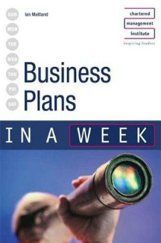 Cover of Business Plans in a week 3rd edition