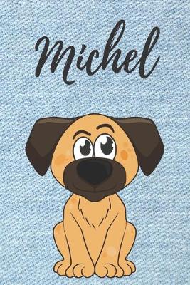 Book cover for Personalisiertes Notizbuch - Hunde Michel