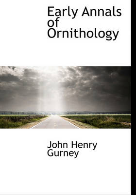 Book cover for Early Annals of Ornithology