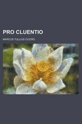 Cover of Pro Cluentio