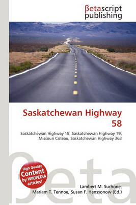 Cover of Saskatchewan Highway 58