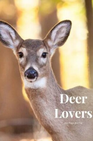 Cover of Deer Lovers 100 page Journal