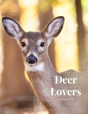 Book cover for Deer Lovers 100 page Journal