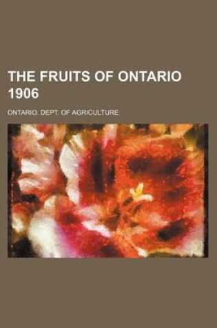 Cover of The Fruits of Ontario 1906