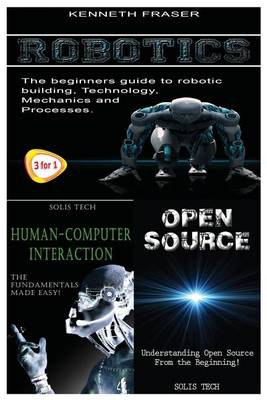 Book cover for Robotics + Human-Computer Interaction + Open Source