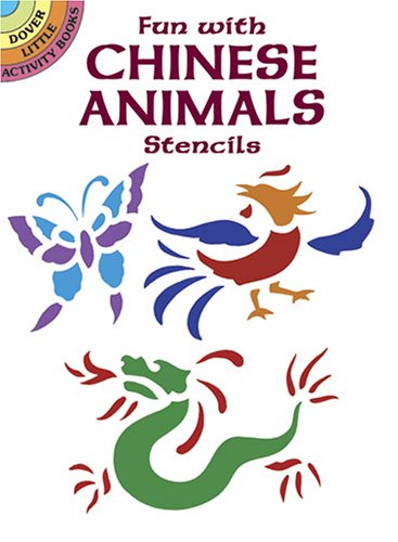 Book cover for Fun with Chinese Animals Stencils