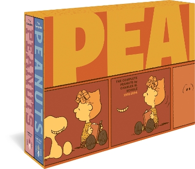 Cover of The Complete Peanuts 1991-1994 Gift Box Set (Vols. 21 & 22)