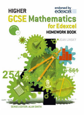 Book cover for GCSE Maths Higher Homework Book