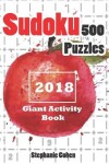 Book cover for Sudoku 500 Puzzles 2018