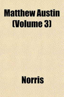 Book cover for Matthew Austin (Volume 3)