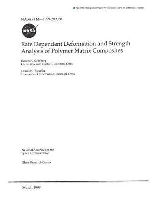 Book cover for Rate Dependent Deformation and Strength Analysis of Polymer Matrix Composites