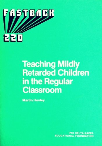 Book cover for Teaching Mildly Retarded Children in the Regular Classroom