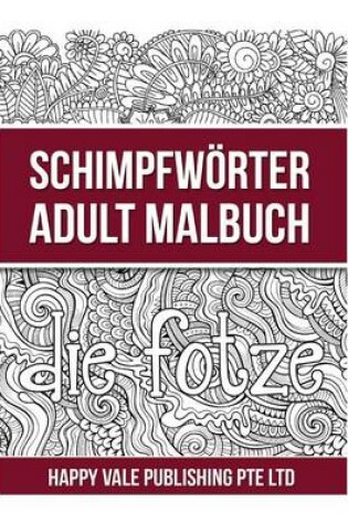 Cover of Schimpfwörter Adult Malbuch