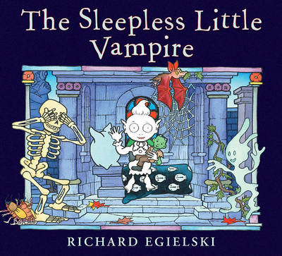 Book cover for The Sleepless Little Vampire