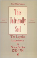 Book cover for This Unfriendly Soil