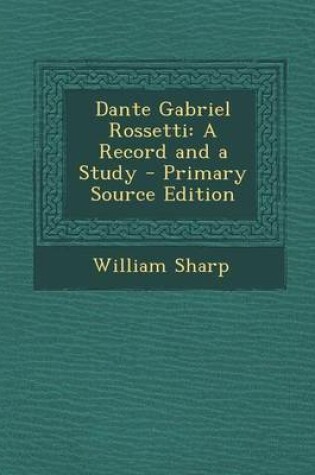 Cover of Dante Gabriel Rossetti