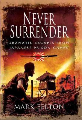 Book cover for Never Surrender: Dramatic Escapes From Japanese Prison Camps