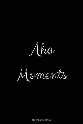 Book cover for Aha moments