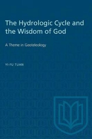 Cover of Hydrologic Cycle and the Wisdom of God