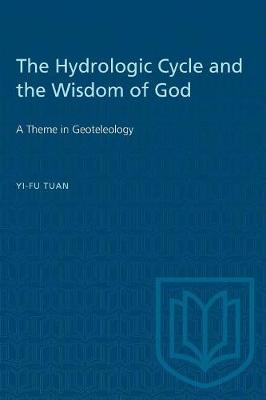 Cover of Hydrologic Cycle and the Wisdom of God