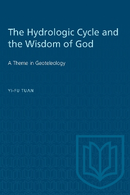 Cover of Hydrologic Cycle and the Wisdom of God