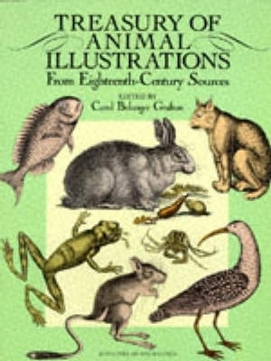 Book cover for Treasury of Animal Illustrations from Eighteenth Century Sources
