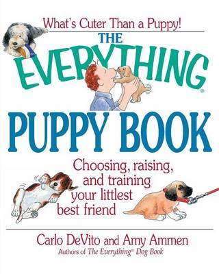 Book cover for The Everything Puppy Book