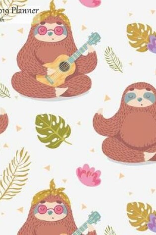 Cover of 2019 Planner Sloth