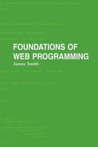 Cover of Foundations of Web Programming