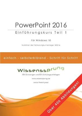 Book cover for PowerPoint 2016 - Einführungskurs Teil 1