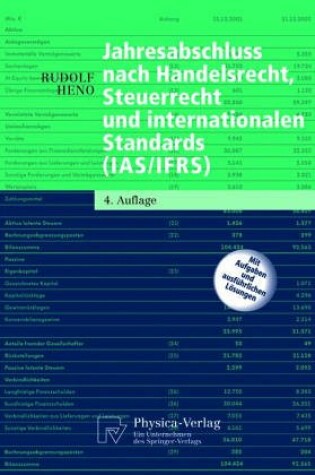 Cover of Jahresabschlu Nach Handels- Und Steuerrecht