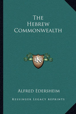 Book cover for The Hebrew Commonwealth