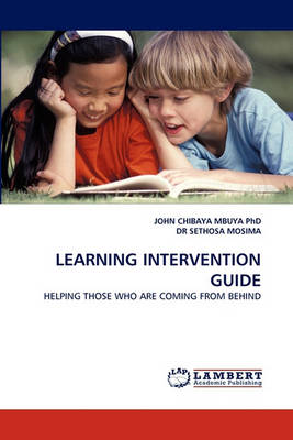 Book cover for Learning Intervention Guide