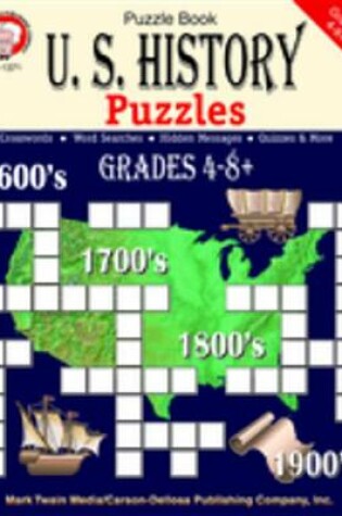 Cover of U.S. History Puzzles, Grades 4 - 8