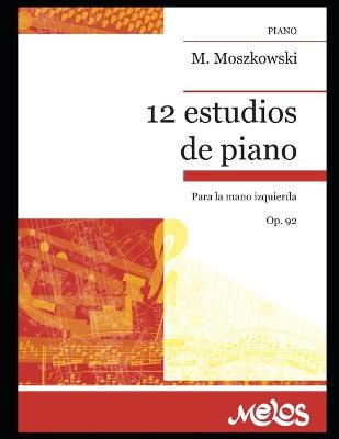 Book cover for 12 Doce estudios de piano