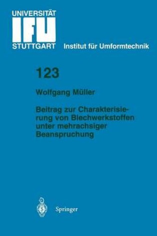 Cover of Beitrag Zur Charakterisierung Von Blechwerkstoffen Unter Mehrachsiger Beanspruchung