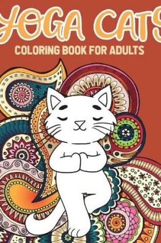 Cover of Yoga Cat Coloring Book