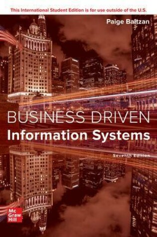Cover of ISE Business Driven Information Systems